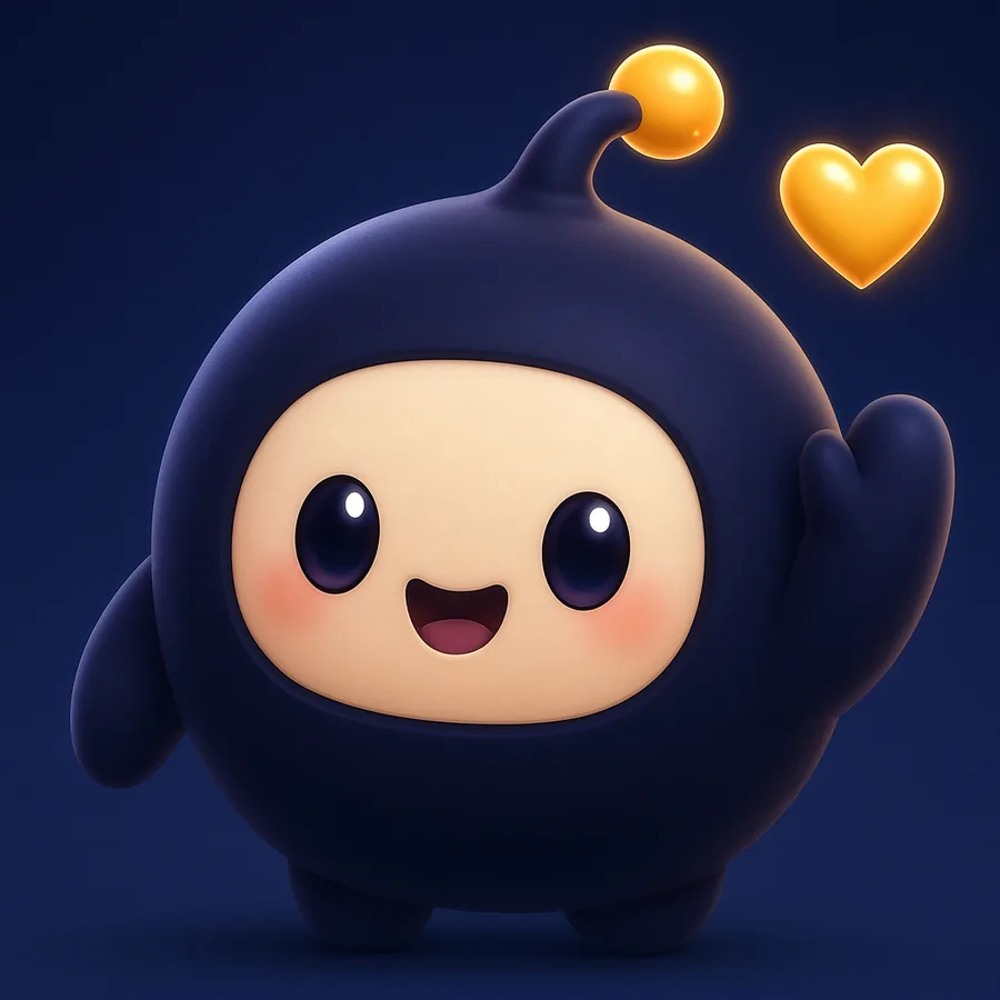 La mascotte Décroche salue